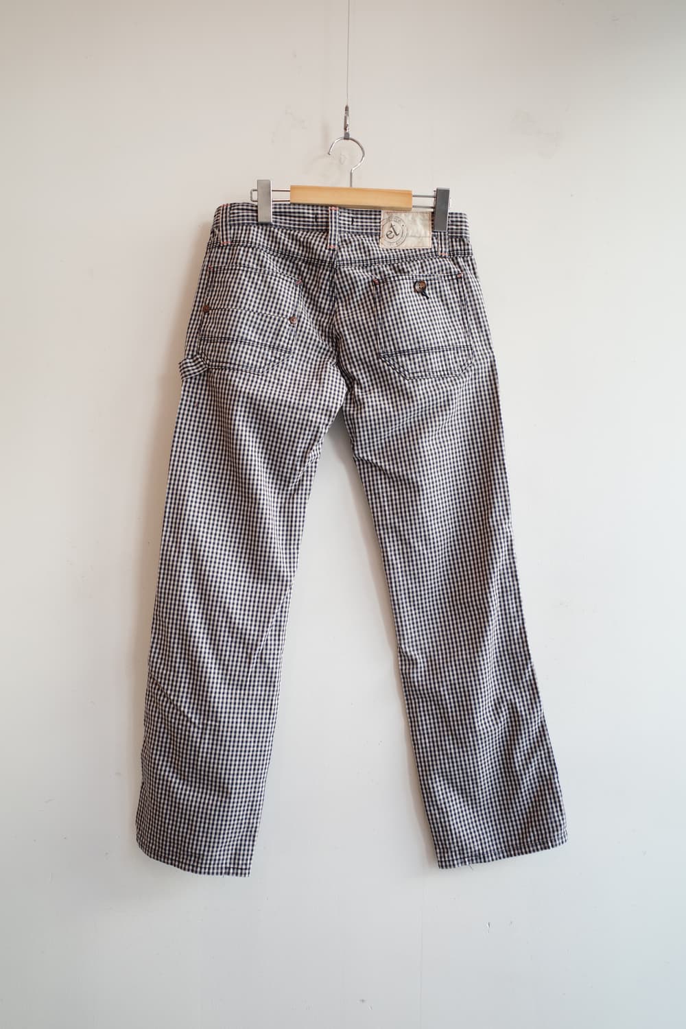 Japan brand 깅엄체크 워크팬츠 (made in Japan) 상품이미지8