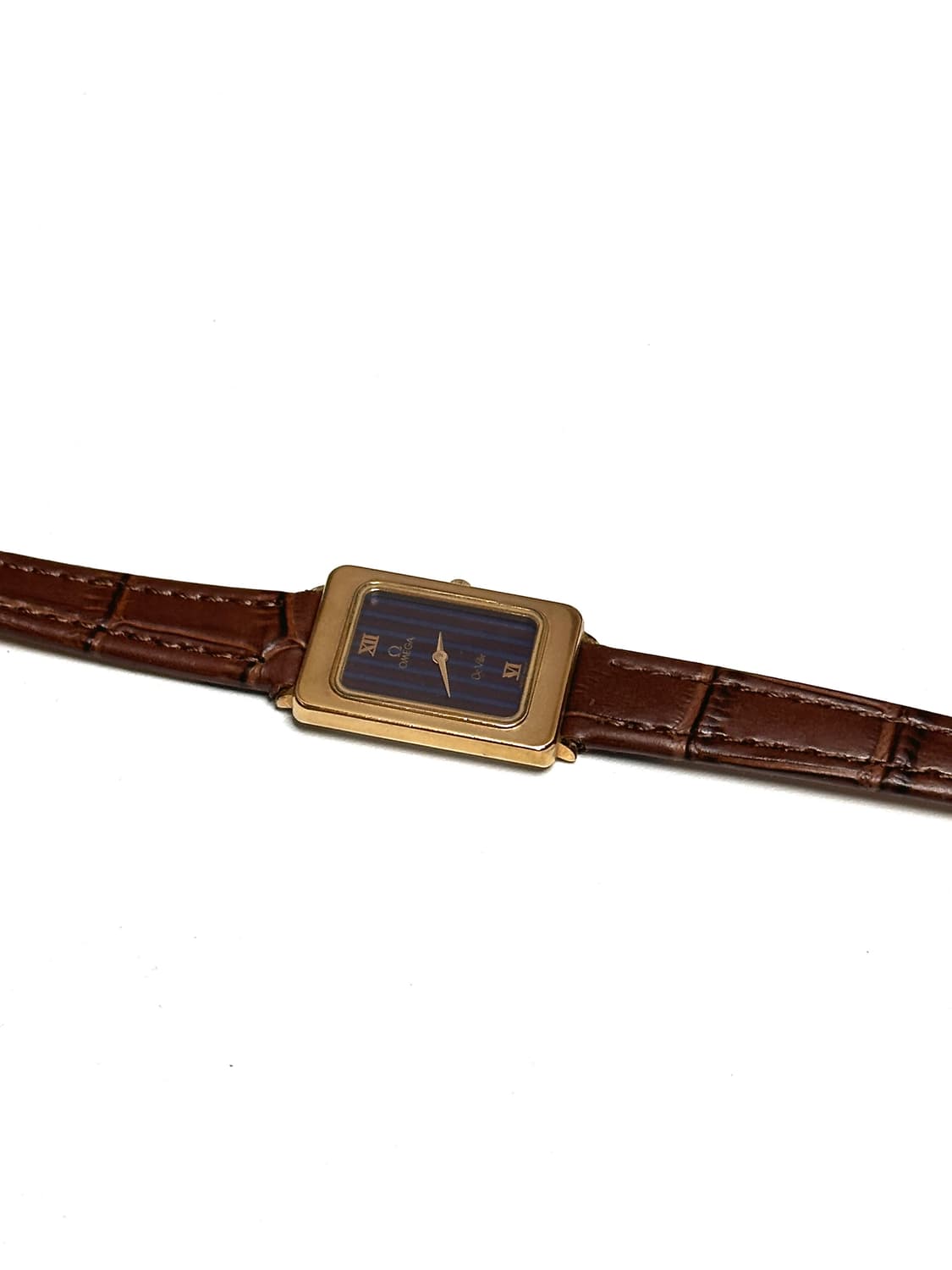 오메가 드빌 사각 골드 플레이트 쿼츠 시계 상품이미지2