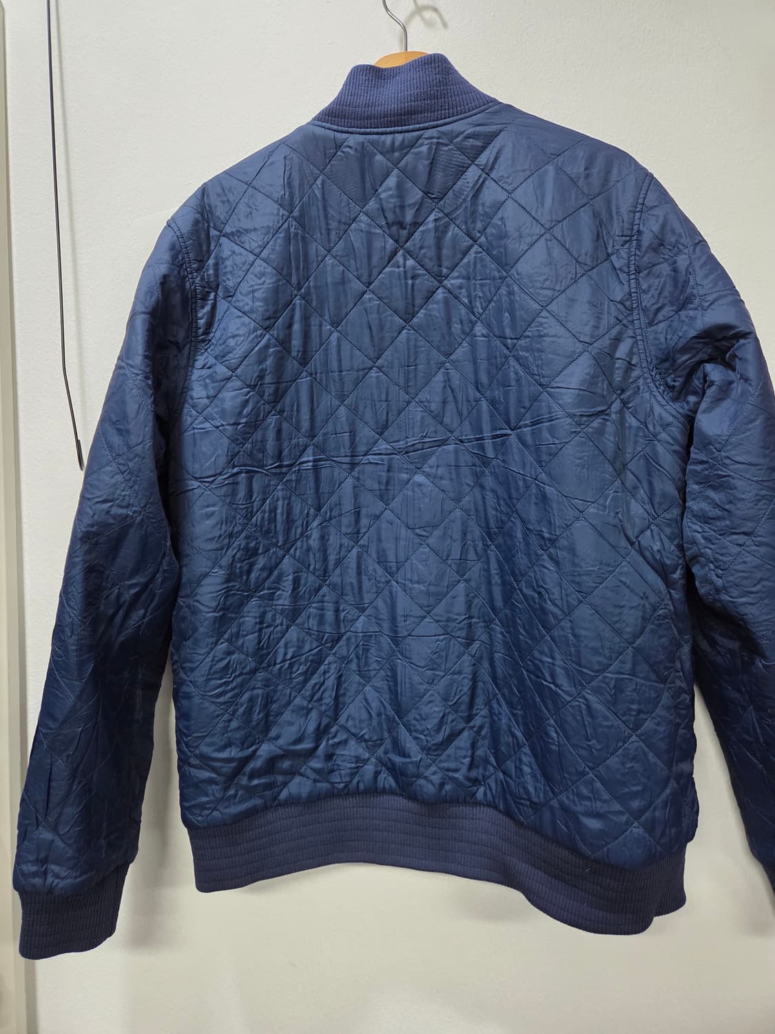 나이키 양면  네이비 블루종 자켓 퀼팅 봄버 점퍼 상품이미지5