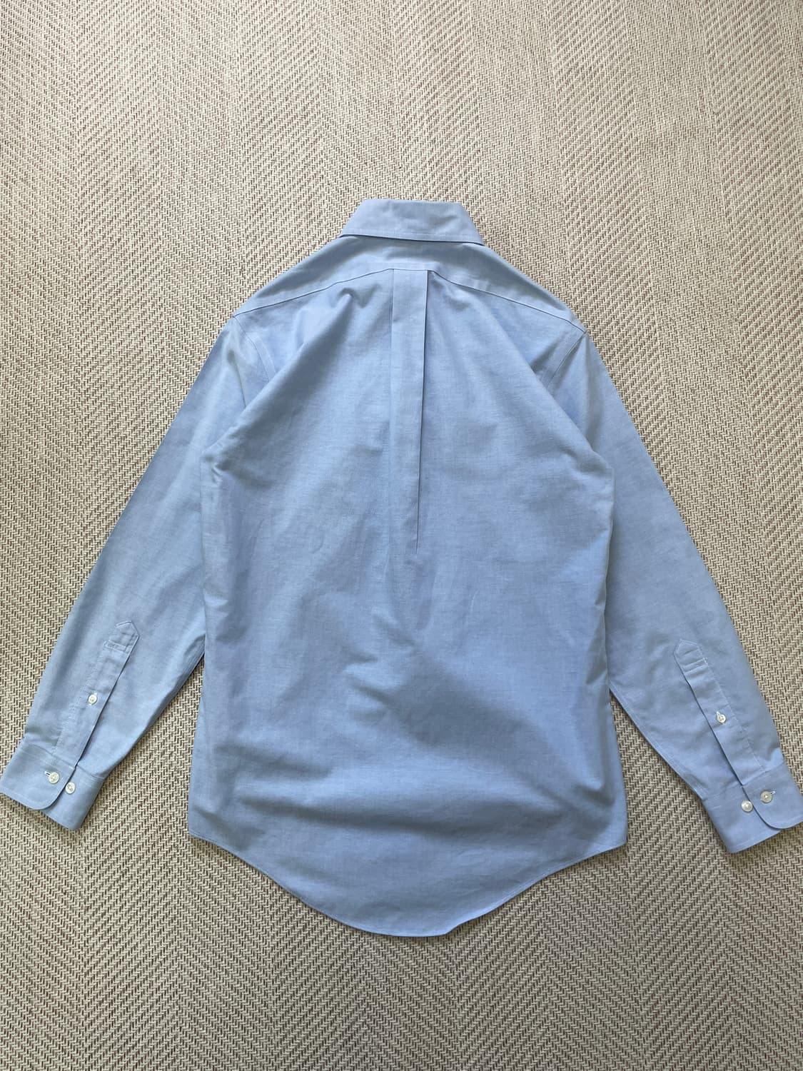 브룩스브라더스 솔리드 블루 버튼다운 서츠 J04410 상품이미지8