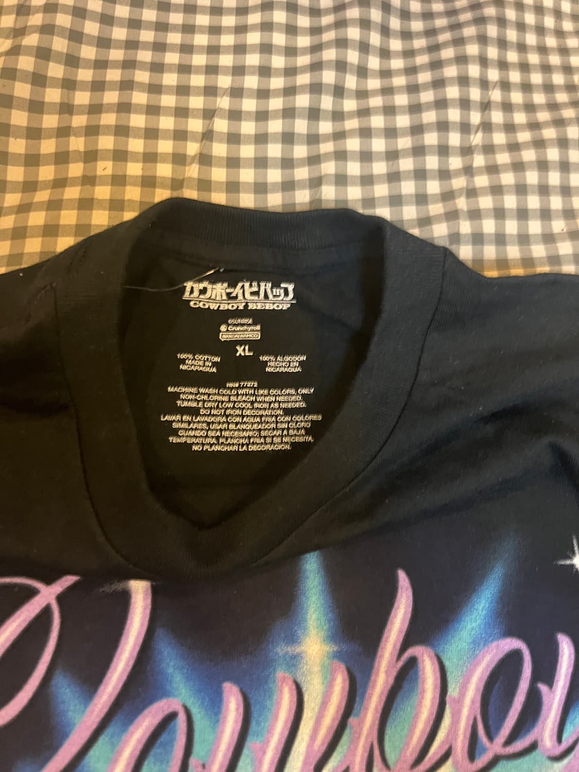 카우보이 비밥 페이 발렌타인 티셔츠 새상품 상품이미지2