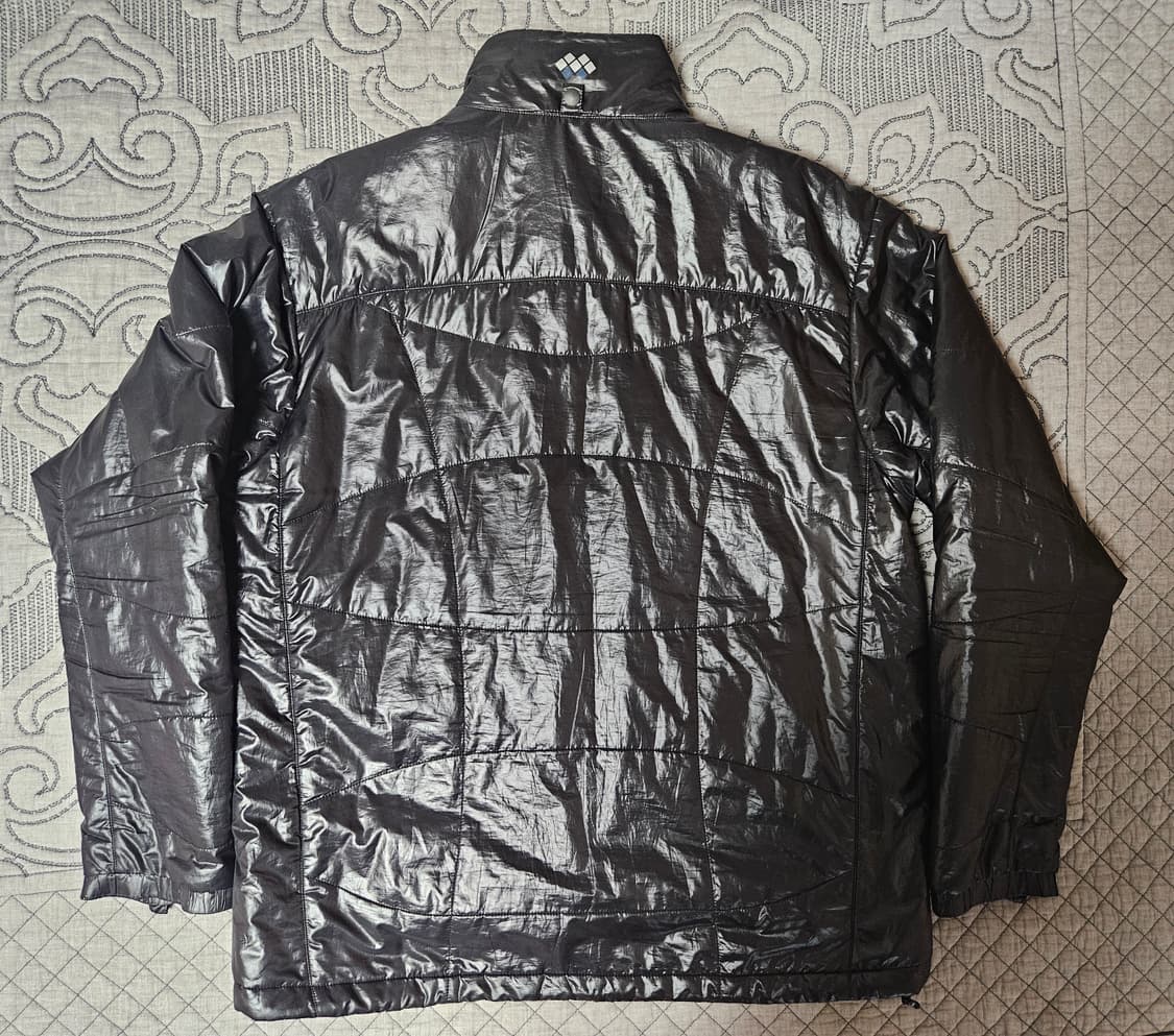 [XL] 몽벨 경량 패딩 점퍼 블랙 상품이미지2