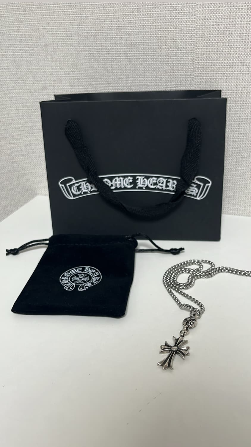 크롬하츠 원 볼 타이니 크로스 볼체인 상품이미지1