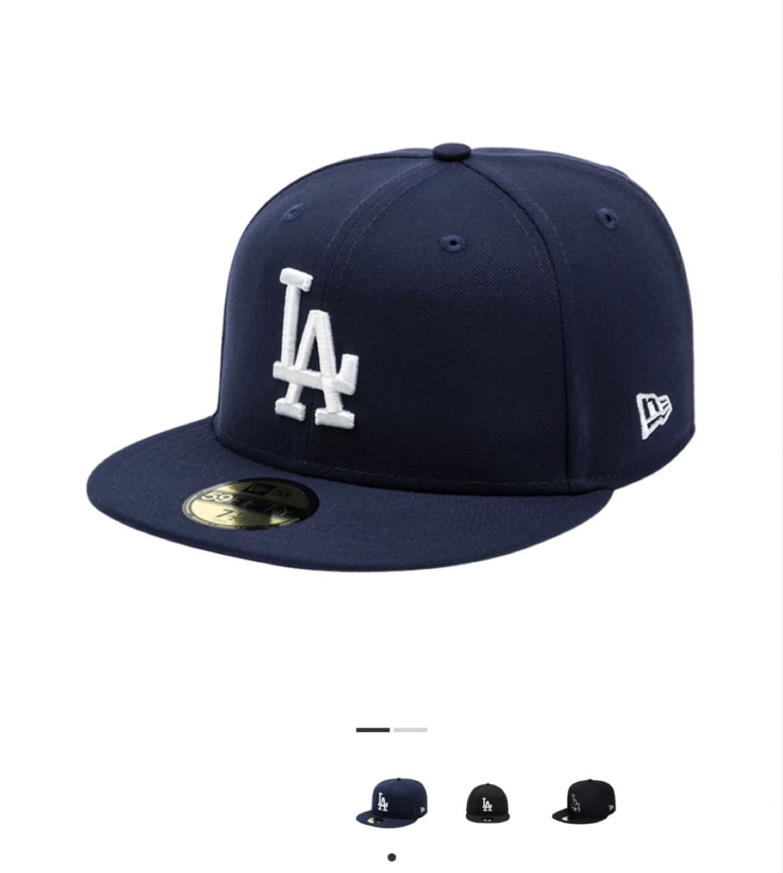 뉴에라 MLB LA 네이비 모자 새상품 상품이미지1
