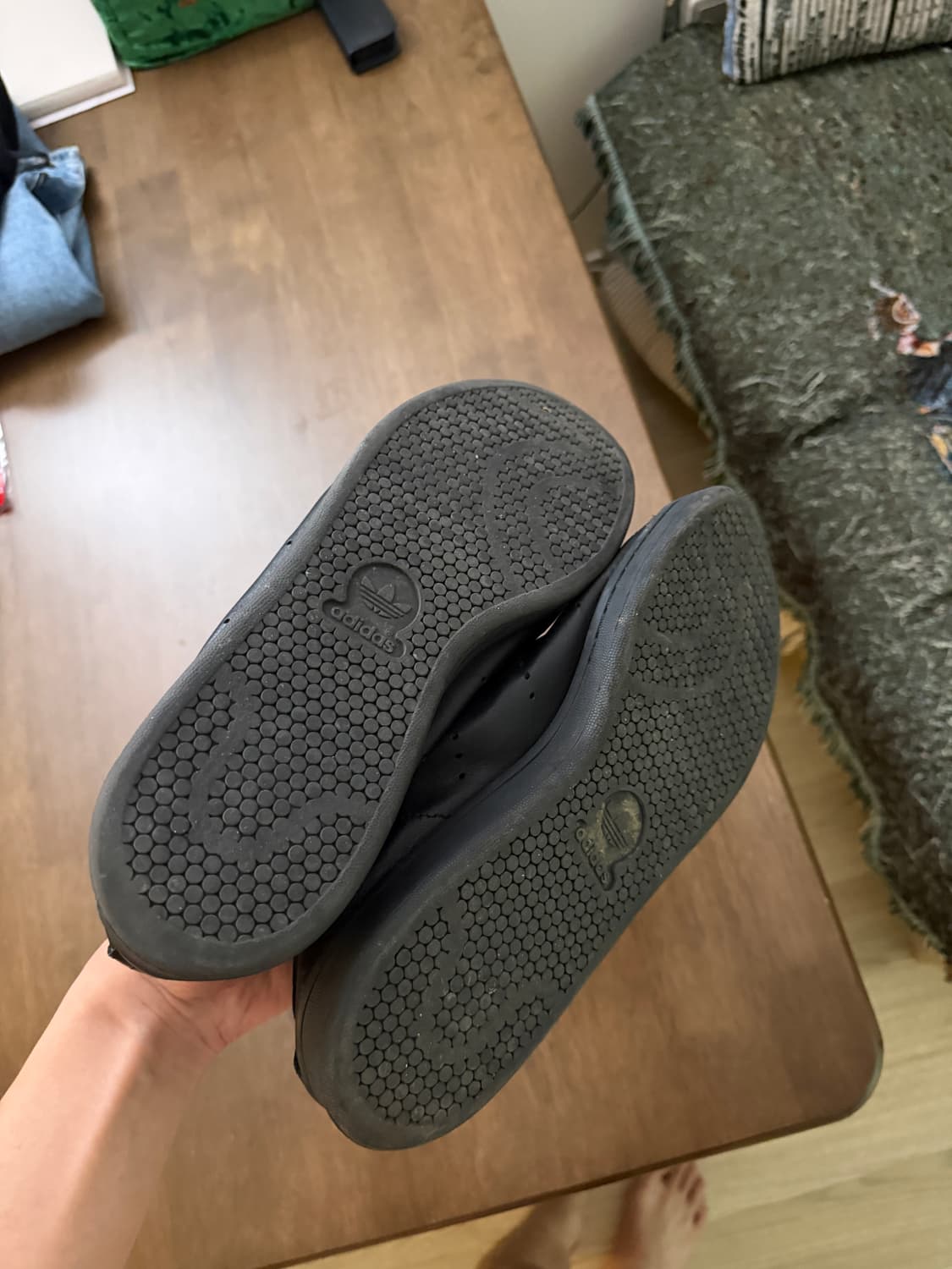 290) 아디다스 스탠스미스 데콘 블랙 상품이미지3