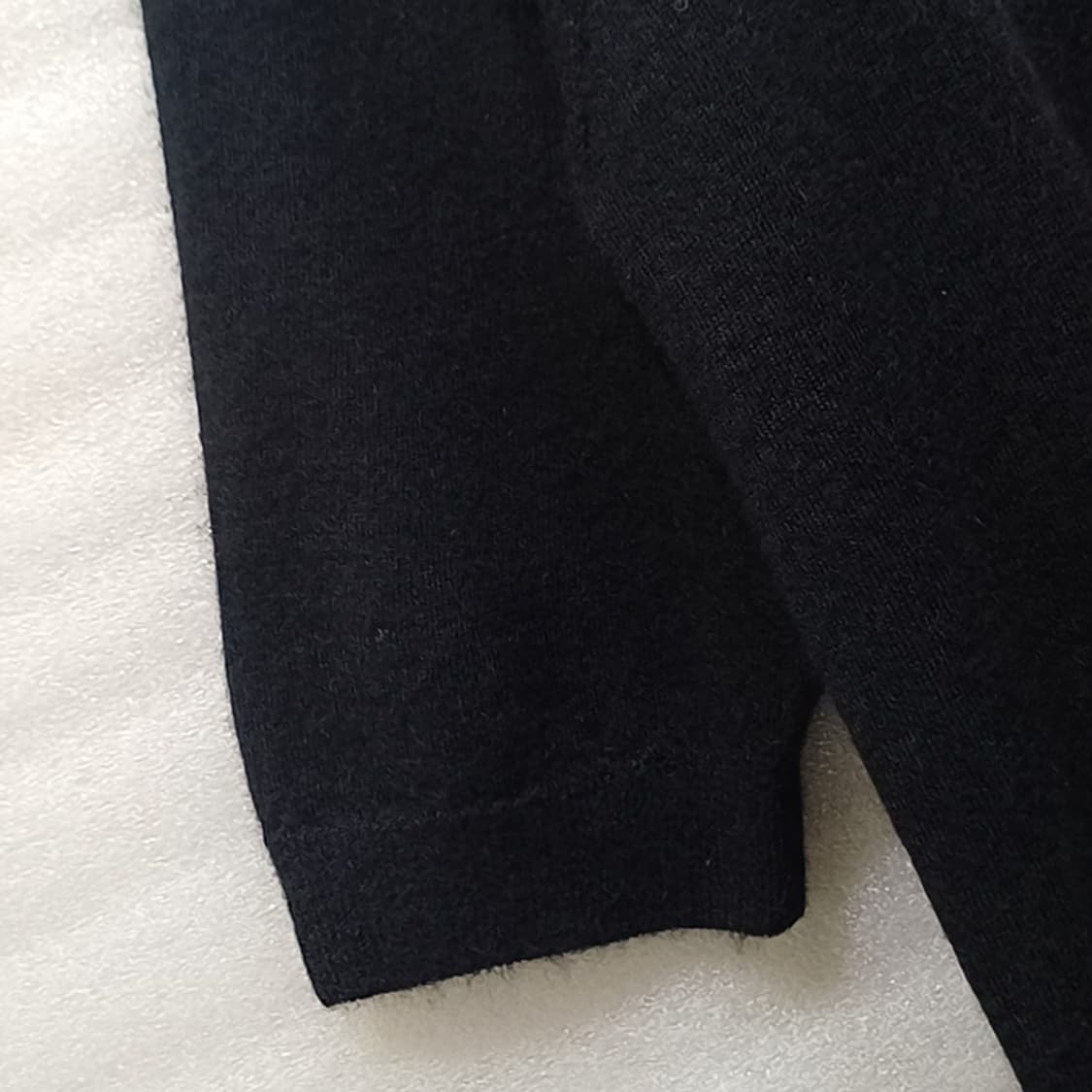 한섬 더캐시미어 순 캐시미어 카라 니트 여성 L 블랙 사랑봉봉 상품이미지6