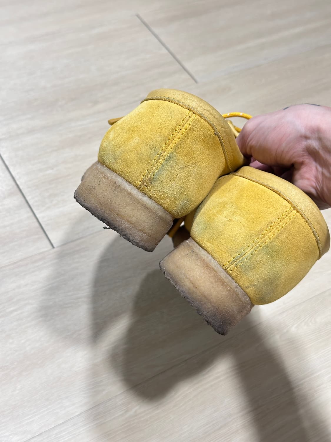 클락스 왈라비 옐로우 275 상품이미지3