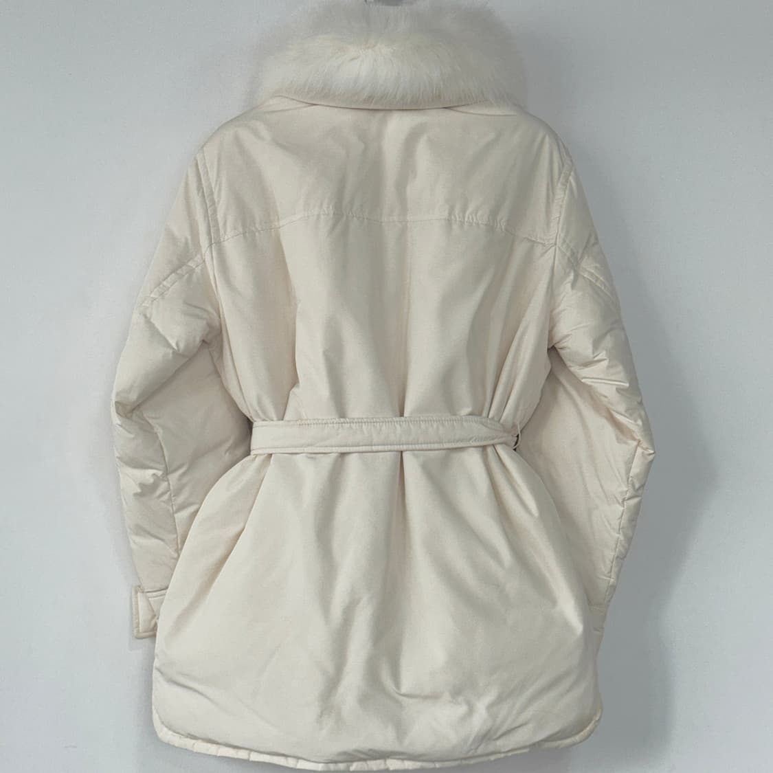 NW1423 뷰드팍 시어링 퍼 다운 패딩 상품이미지6