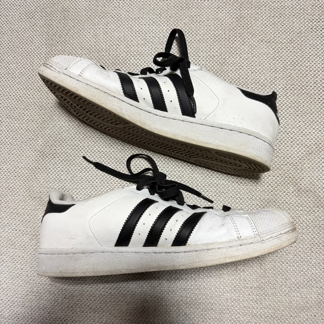 아디다스 슈퍼스타 흰검 상품이미지6