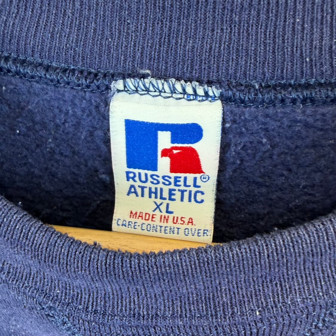 러셀 Naval navy 해군 스웻셔츠 맨투맨 XL 상품이미지3