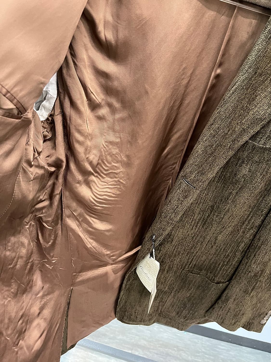 110) 꼬르넬리아니 부클레 울자켓 상품이미지5