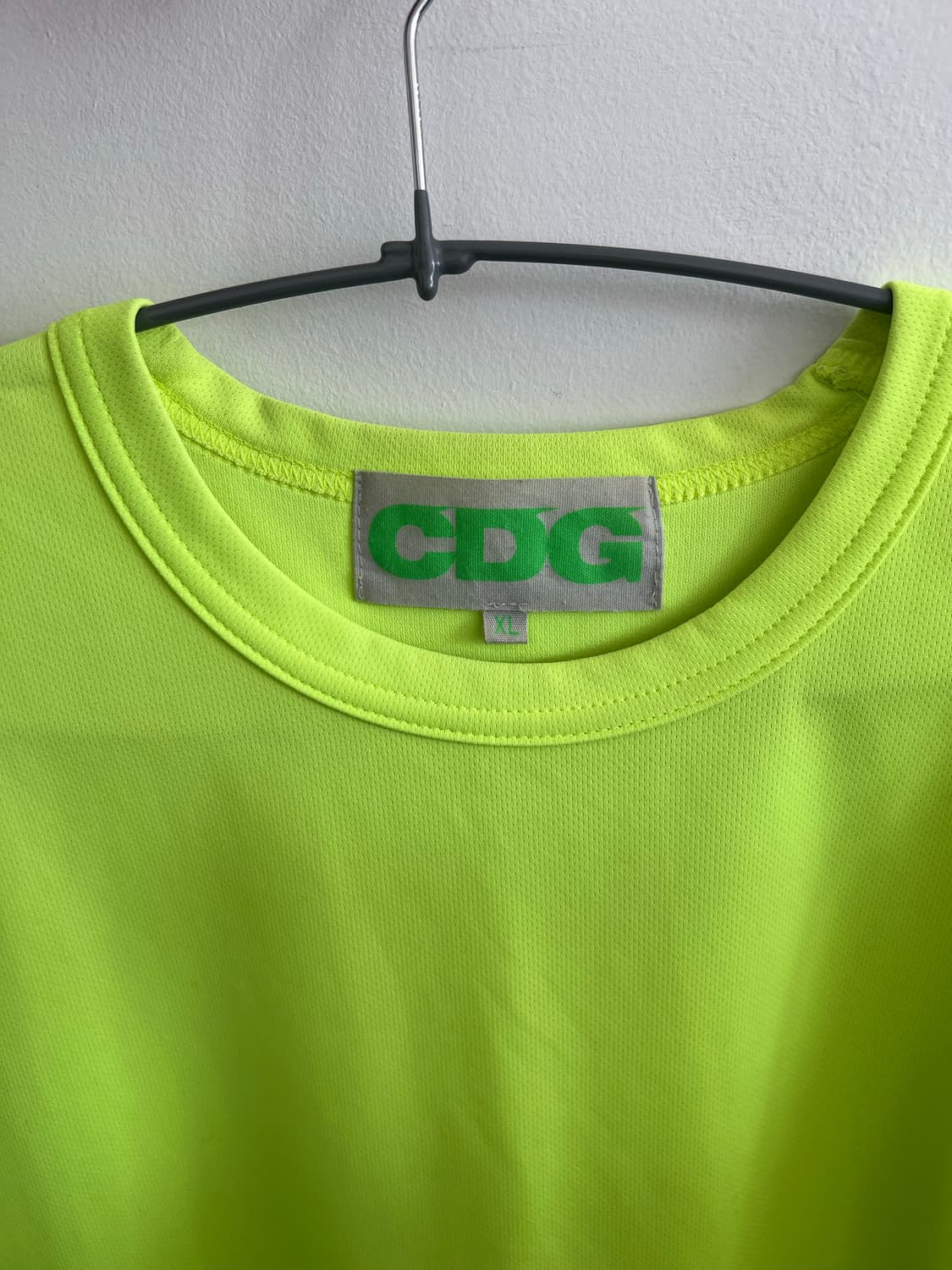 CDG 꼼데가르송 형광 롱슬리브 XL 상품이미지5
