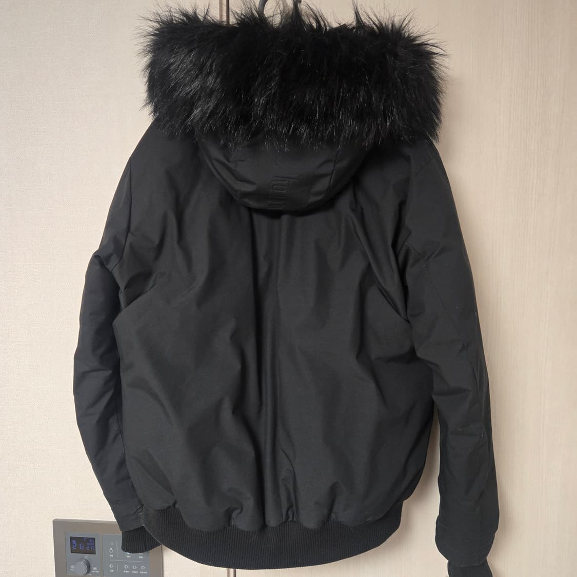 콜롬비아 컬럼비아 블랙검정숏패딩 퍼패딩 남성라지L 상품이미지4