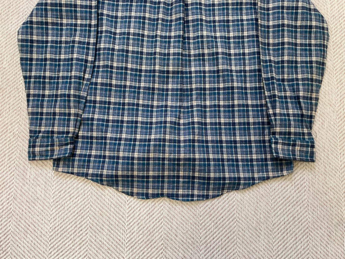 L.l bean 엘엘빈 캐나다 체크 플란넬 셔츠 J03961 상품이미지6