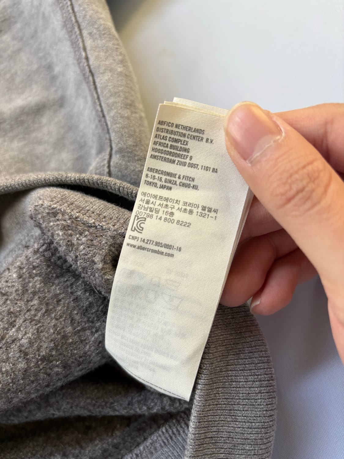 아베크롬비 후드집업 상품이미지6