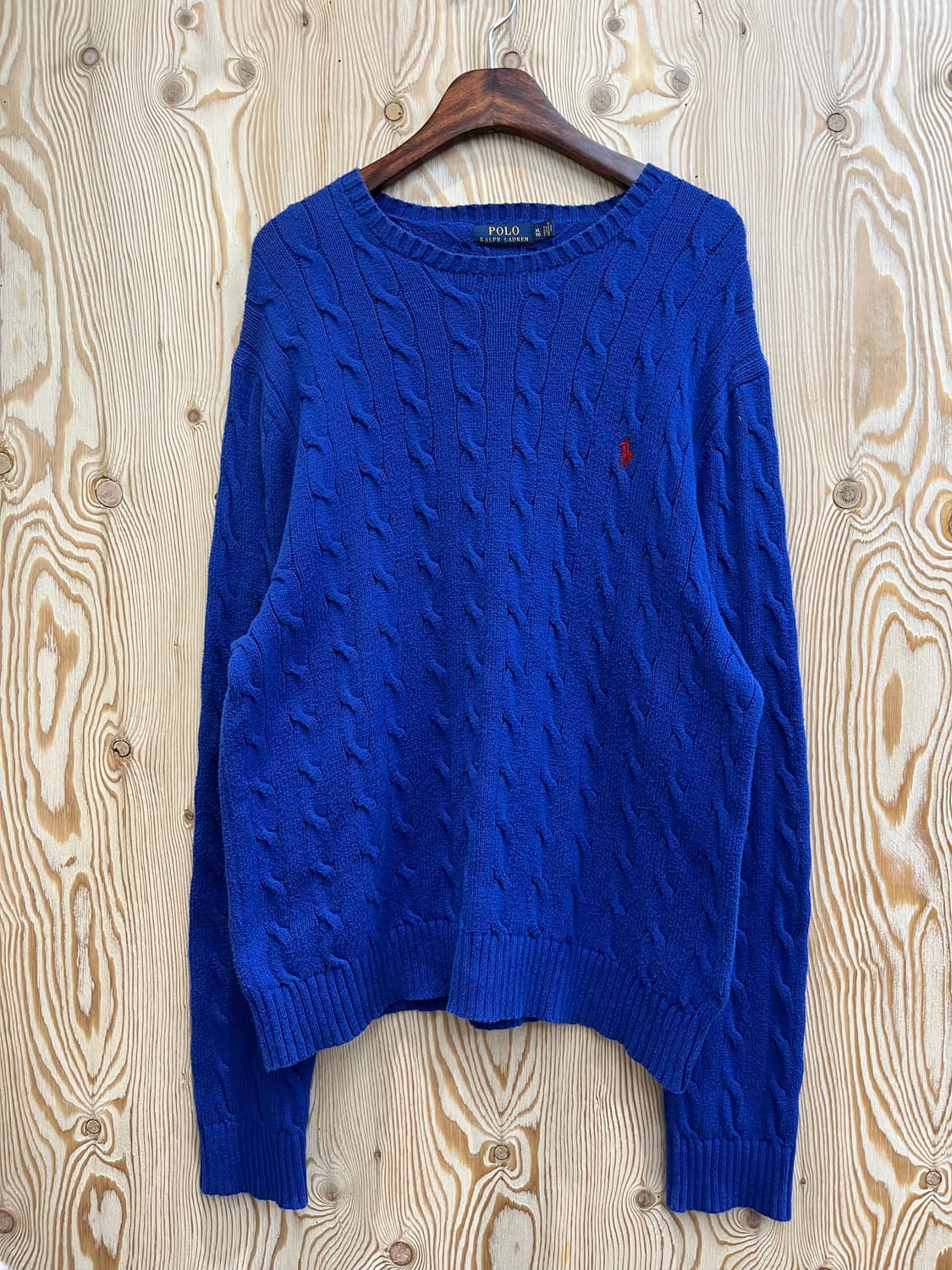 폴로 랄프로렌 꽈배기 니트 상품이미지1