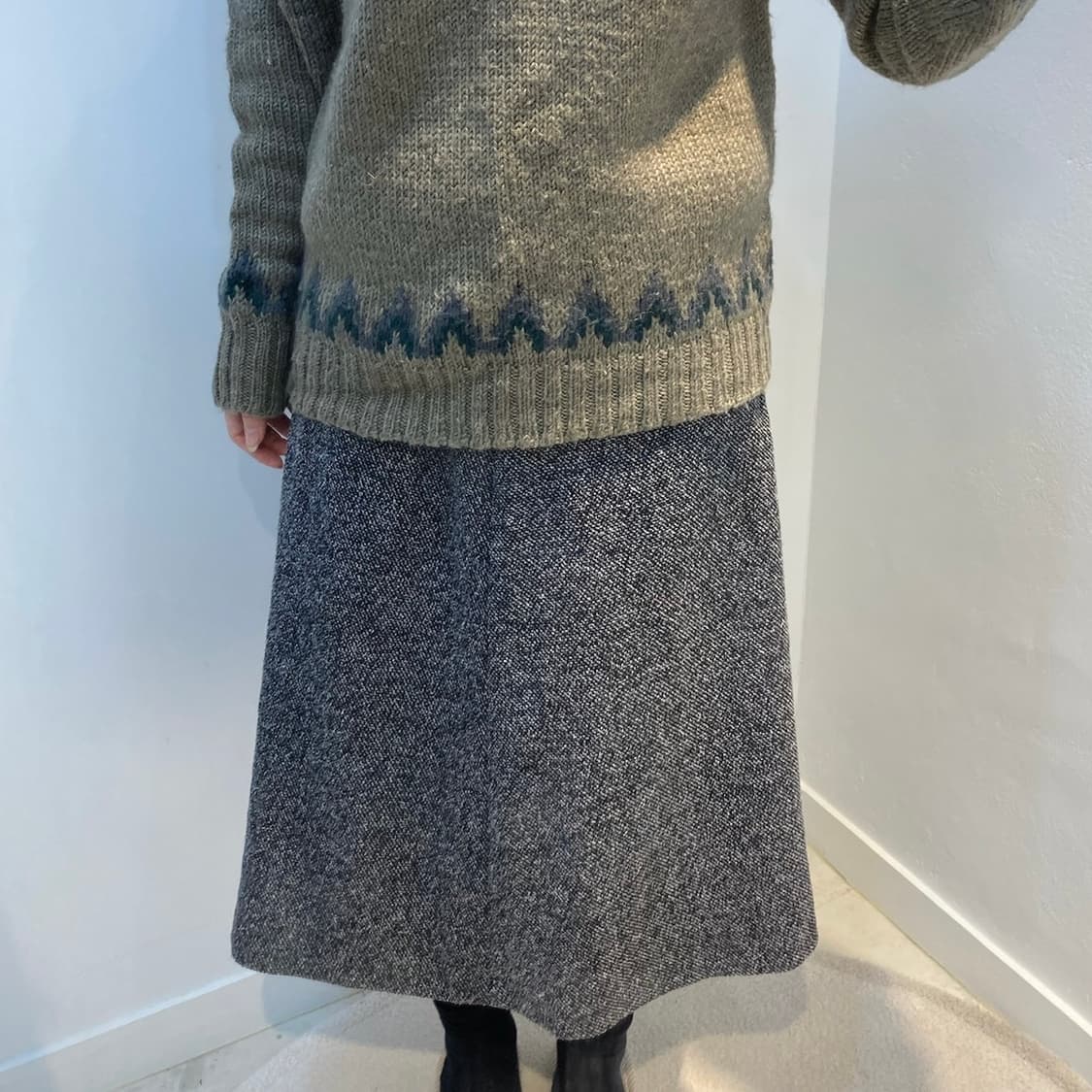 보카시 미디스커트 상품이미지2