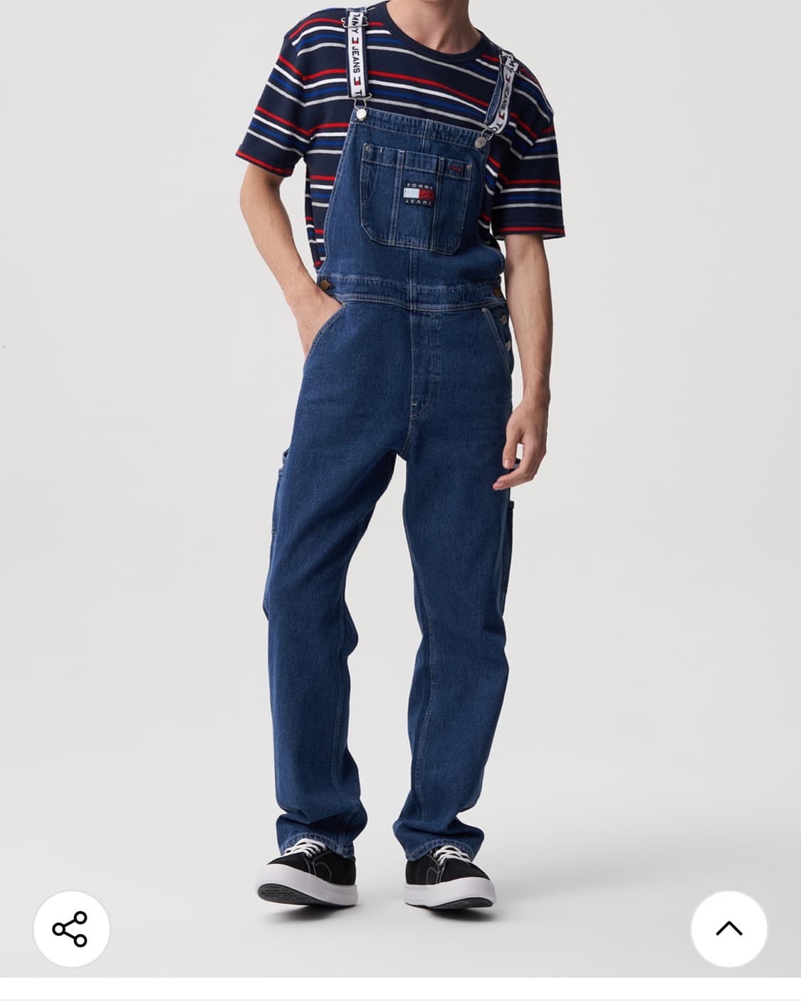 타미진스 데님 오버롤 팬츠 L 사이즈 상품이미지3