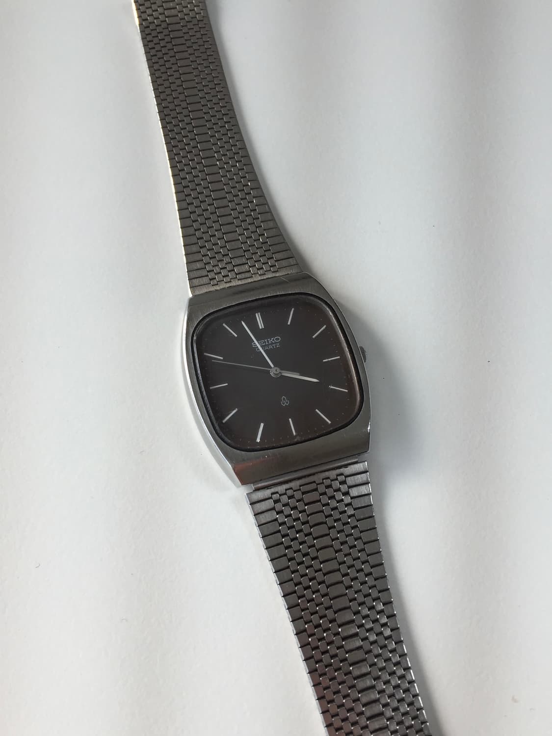 80s seiko brown dial square quartz 상품이미지7