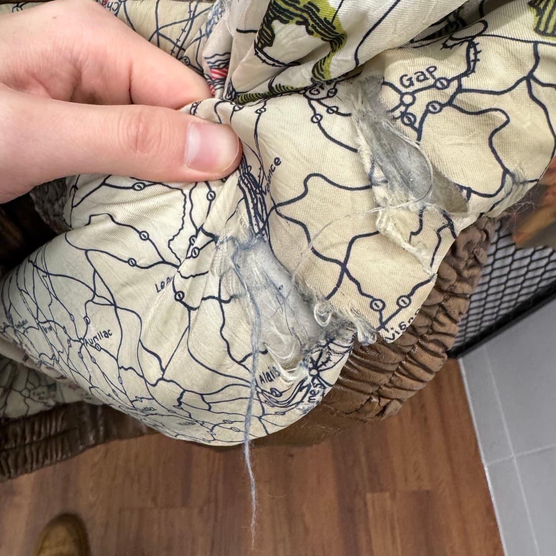 JPN VINTAGE 클래식 헌팅 양가죽 자켓 쉐도우 포켓 디테일 브라운 상품이미지7