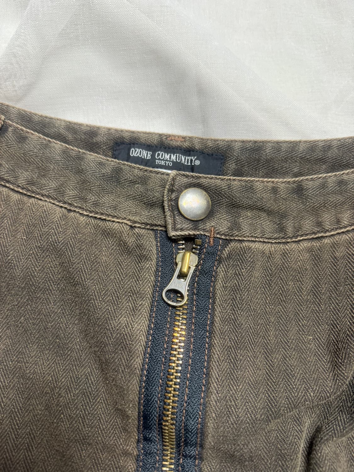 Hysteric Glamour Zipper Detail Skirt 상품이미지3