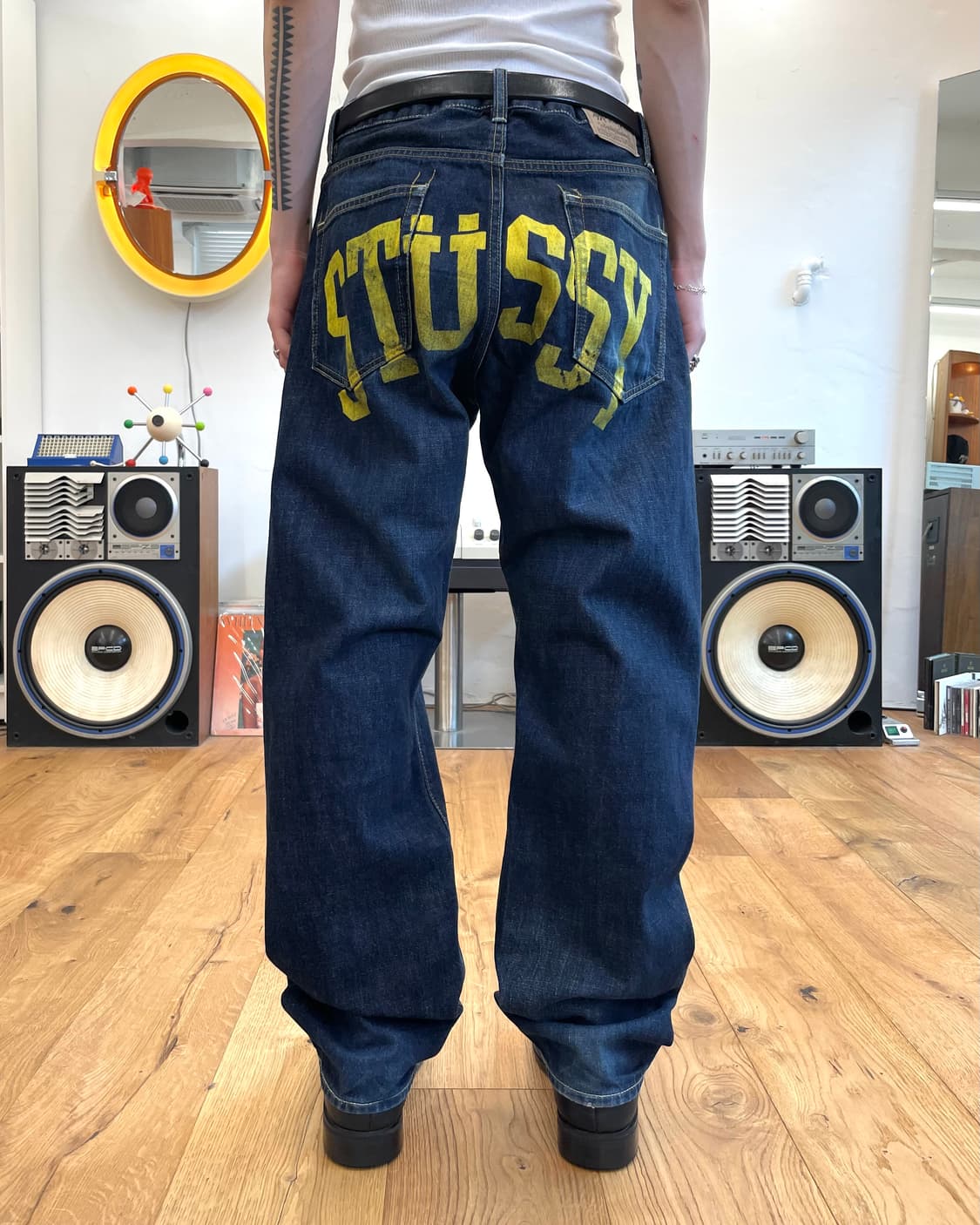 [32] 스투시 러프아웃 00s 데님 팬츠 상품이미지7