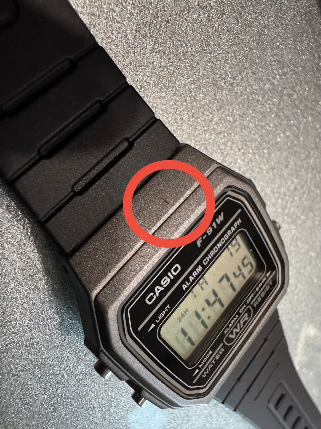 카시오 손목 시계 F-91WM-1B (풀박스) 상품이미지5