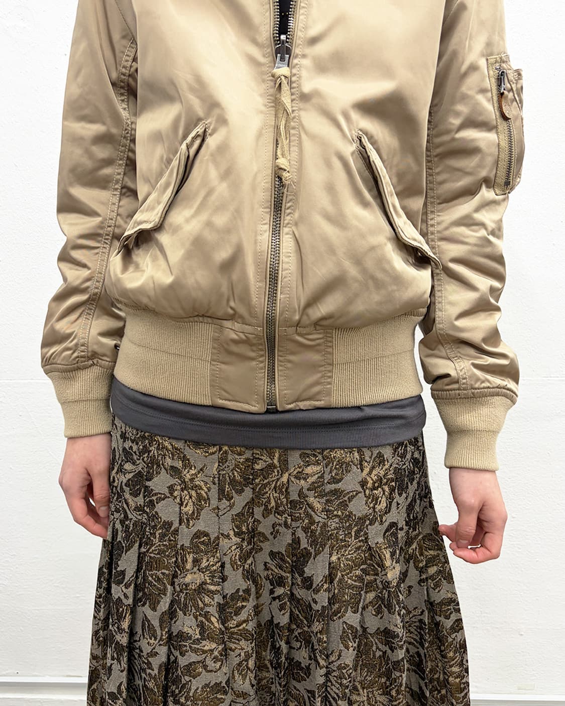 고아 리버서블 봄버 상품이미지9