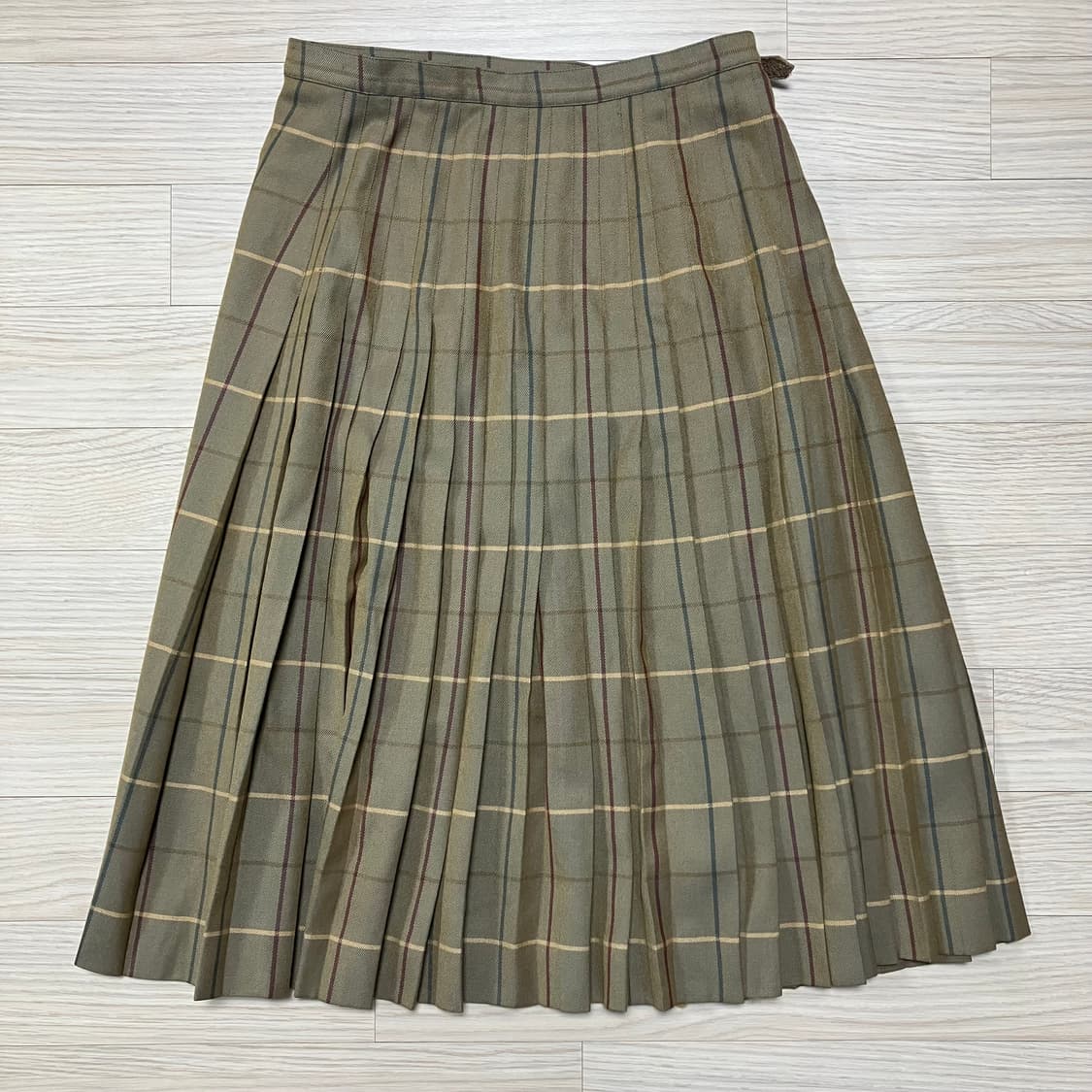 버버리 체크 긱시크 벨트 랩스커트 Burberry 상품이미지2