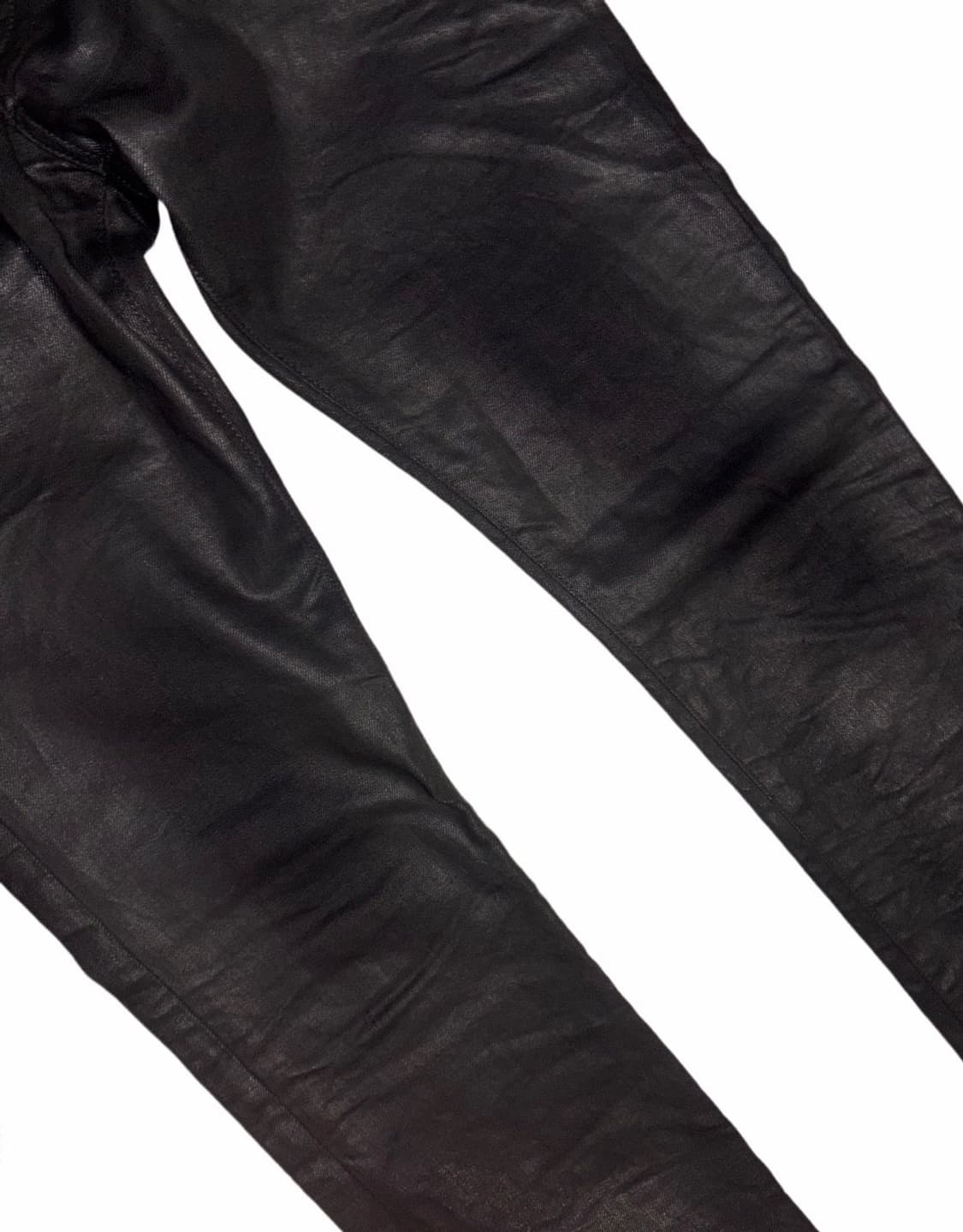 AW16 Saint Laurent Coated Black Jeans 상품이미지4