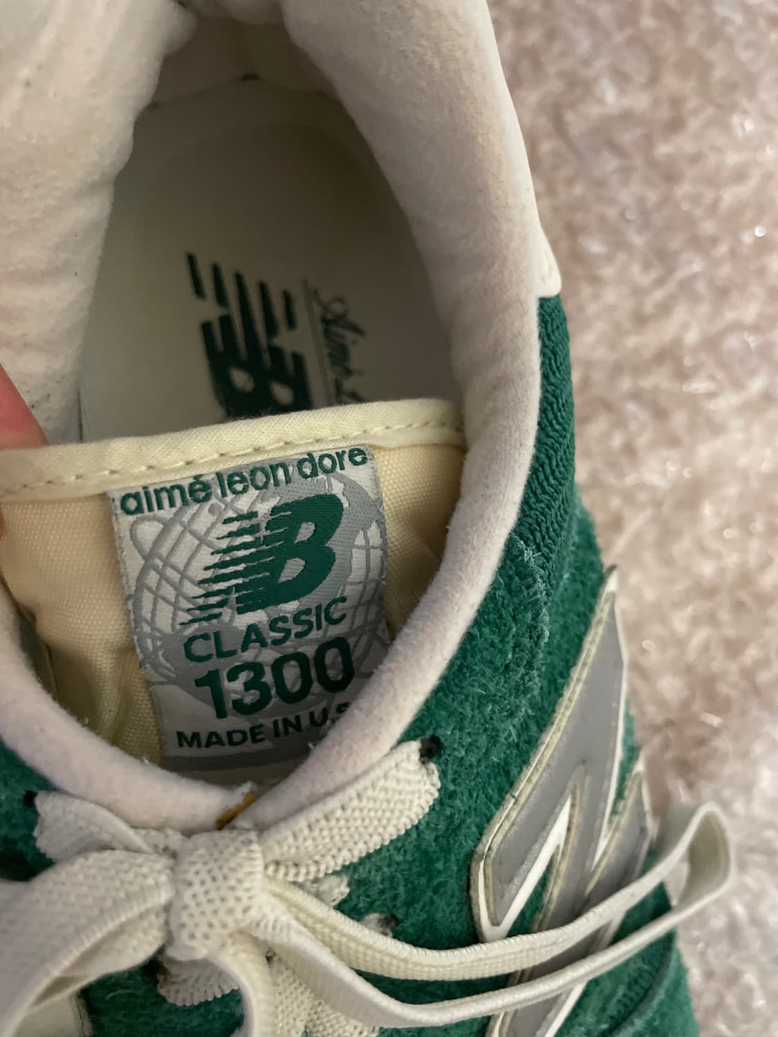 뉴발란스 x 에메레온도르 1300 보타니컬 그린 상품이미지5