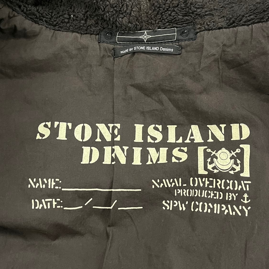 [정품/XL] 스톤 아일랜드 후드 브라운 야상 자켓 b18 상품이미지5