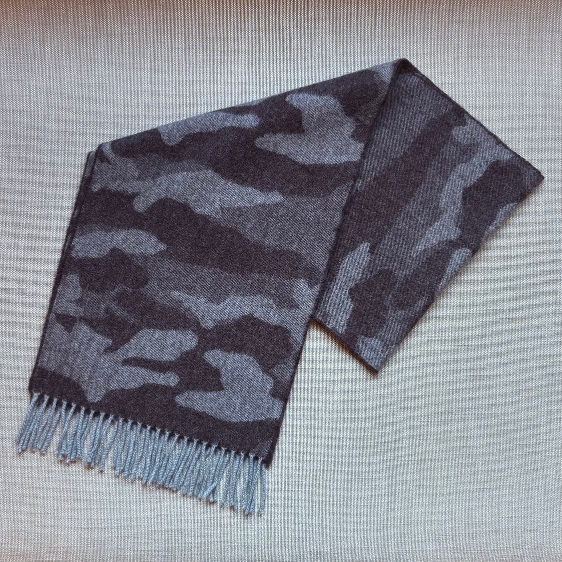 Scotland 힐탑 브랜드 울 앙고라 카모 머플러  상품이미지4