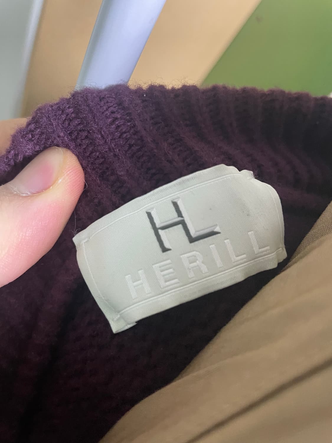 헤릴(herill) 블랙쉽 스노우 노르딕 니트 상품이미지4