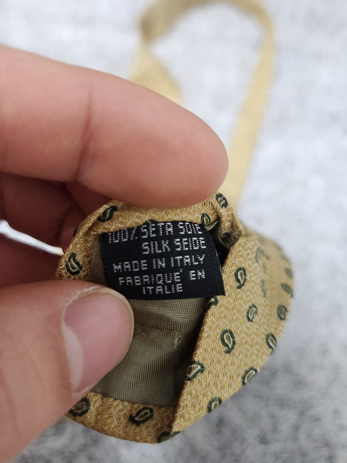 조르지오아르마니 페이즐리 넥타이 Free - N14 상품이미지6