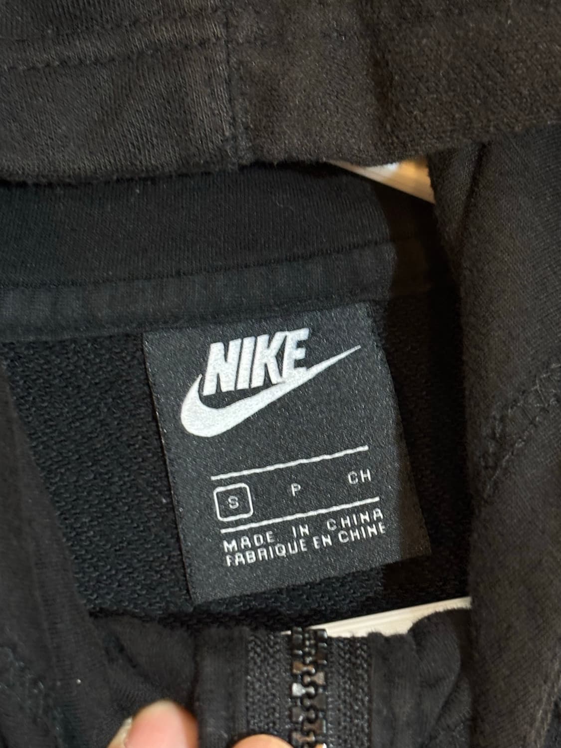 나이키 후드집업 블랙 S 상품이미지5