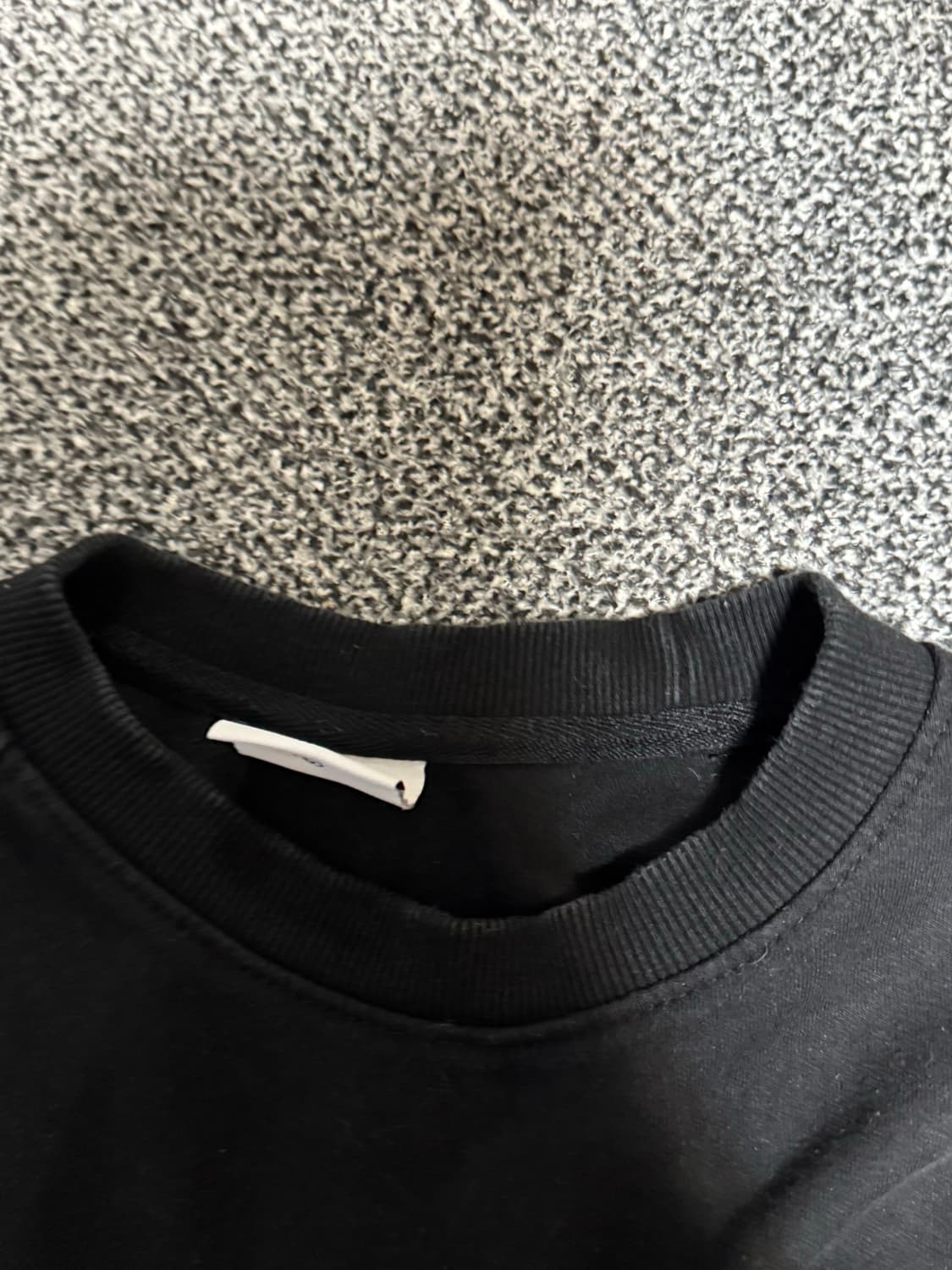 블랙 맨투맨 상품이미지3