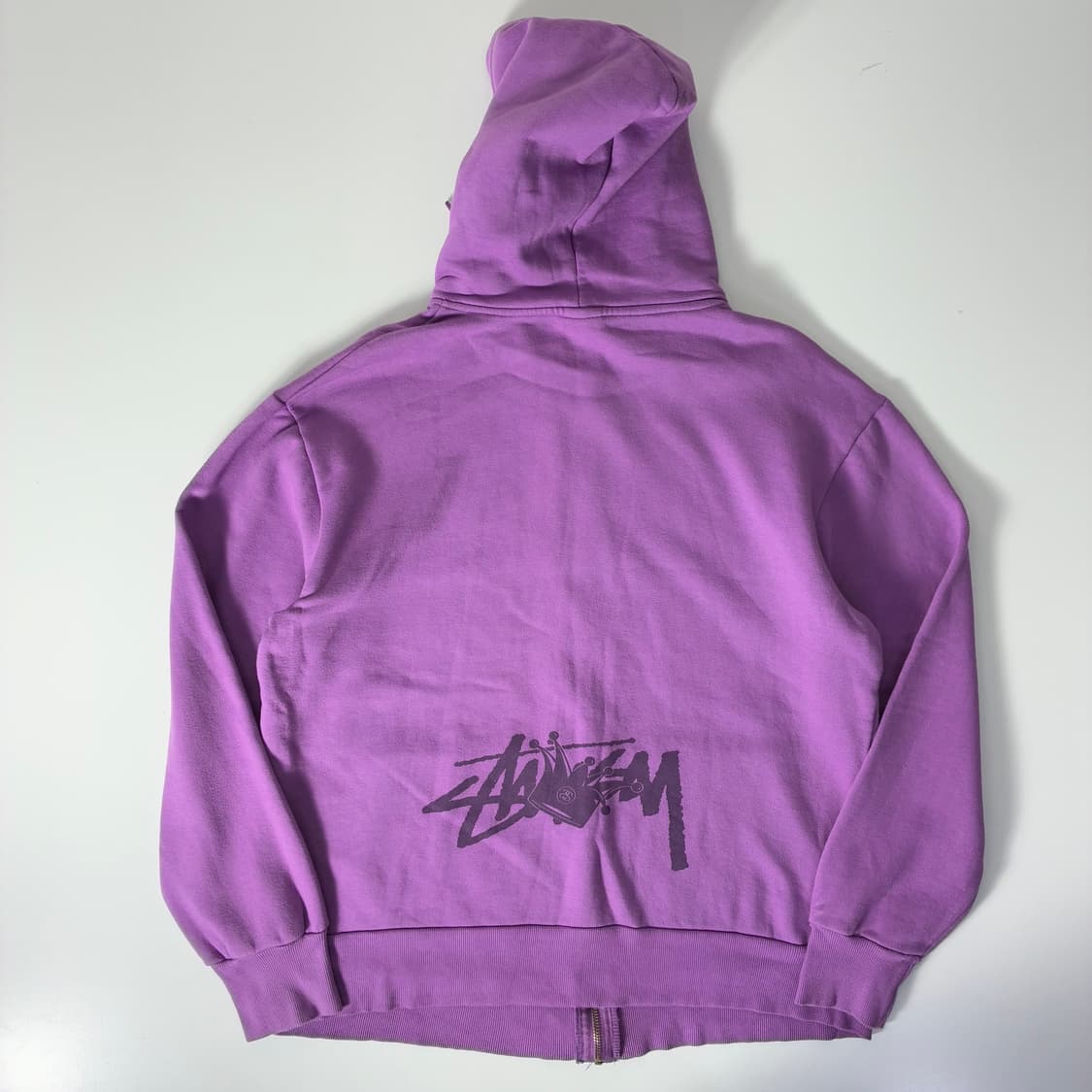 Stussy 스투시 90’s 카툰 스펠 후드집업 상품이미지4