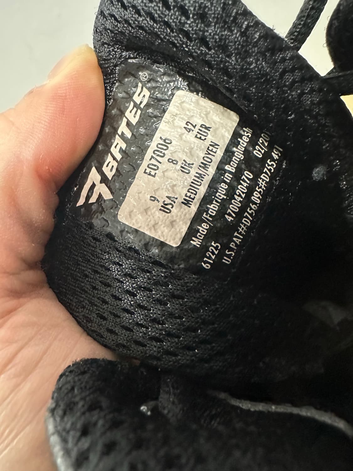 베이츠 BATES 밀리터리 부츠 상품이미지7