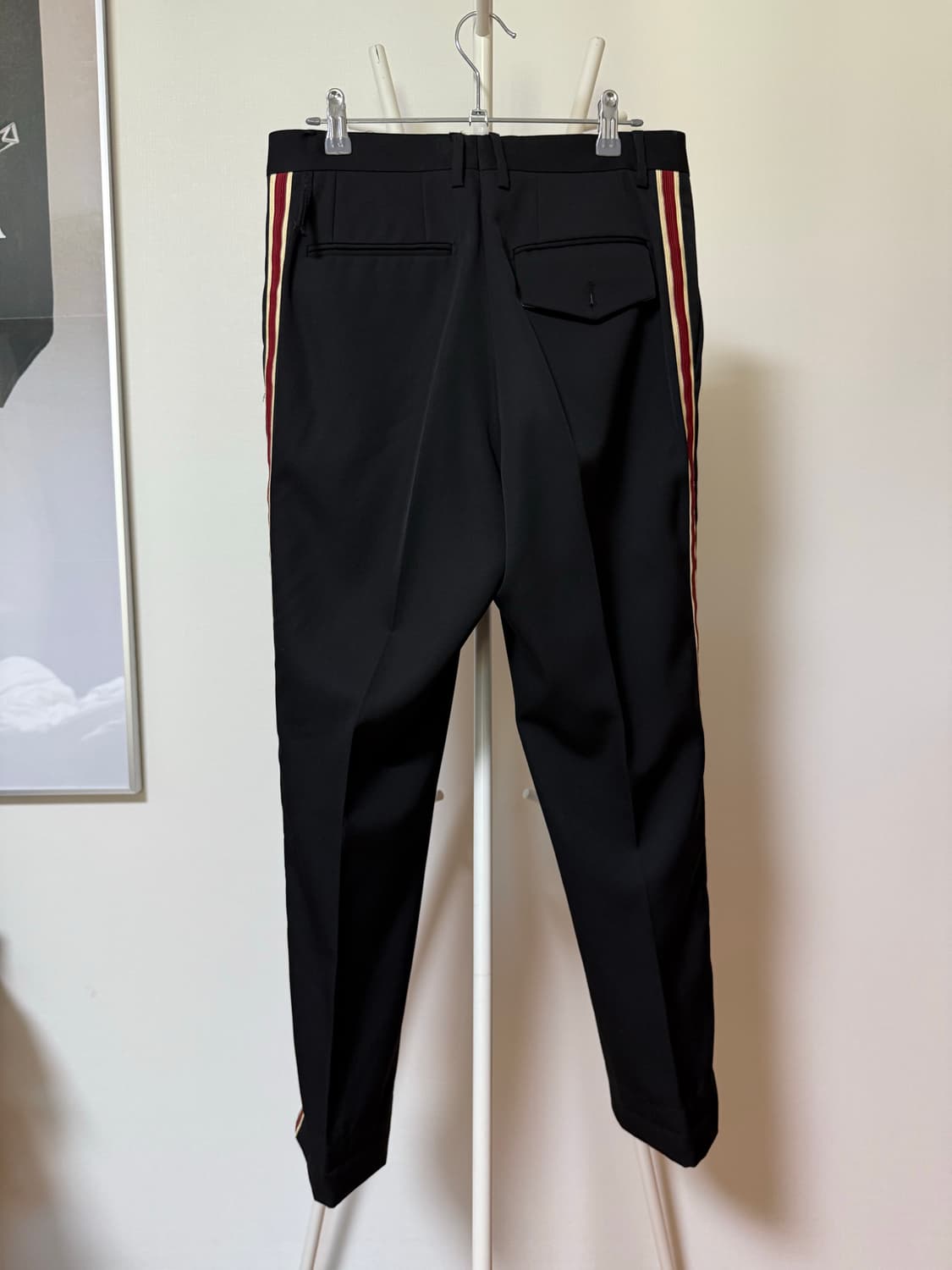 사이드 디테일 울 트라우저 상품이미지4