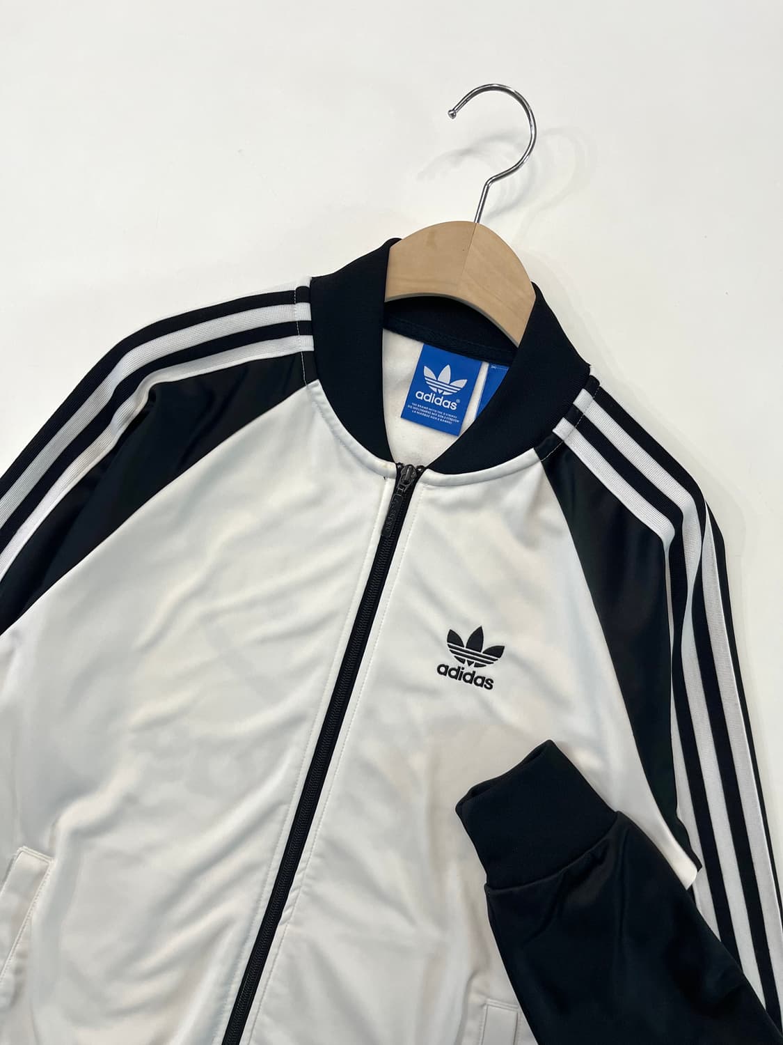 Adidas 아디다스 화이트블랙 나그랑 니고베어 트랙탑 상품이미지4