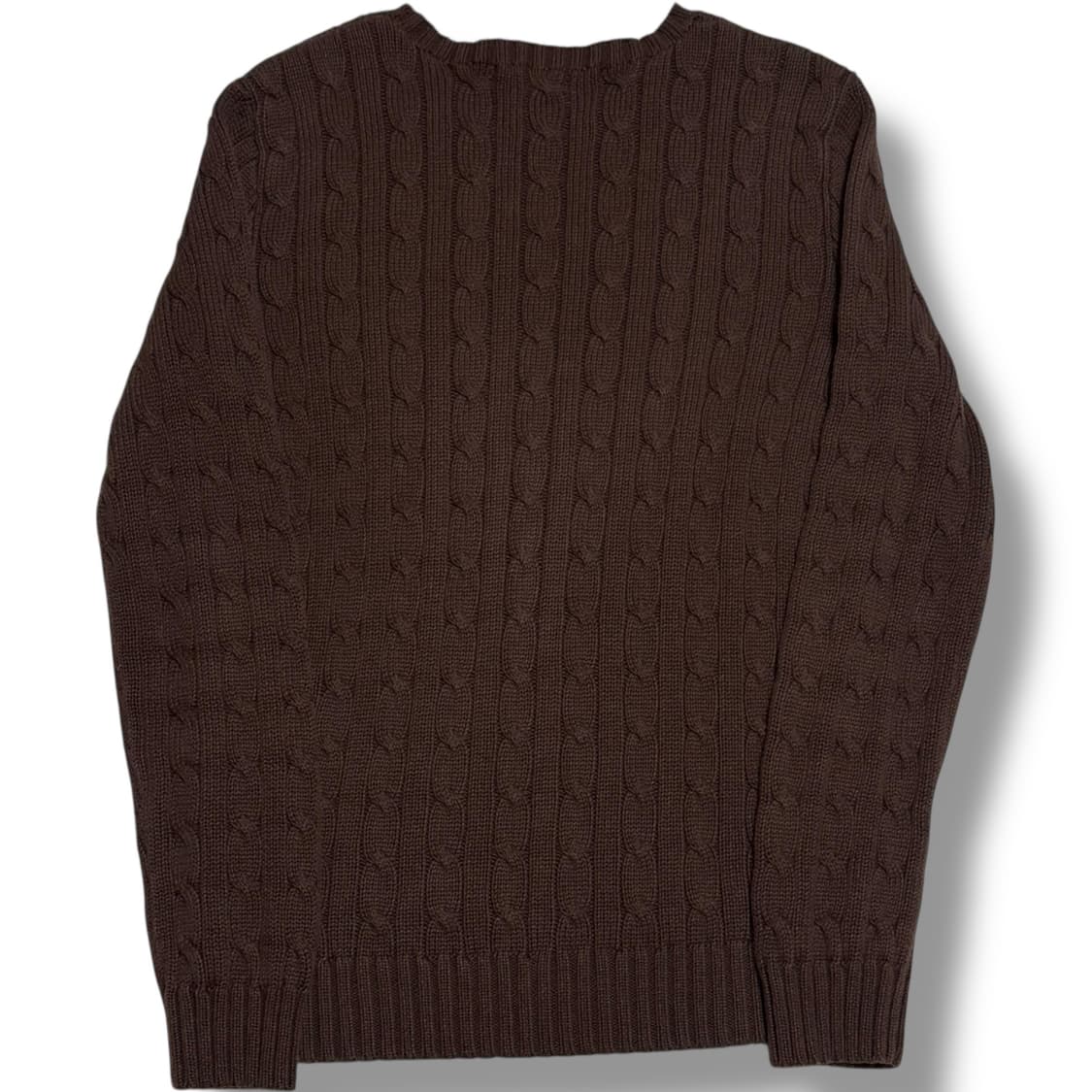 Polo Ralph Lauren 여성용 브라운 케이블 니트 상품이미지2