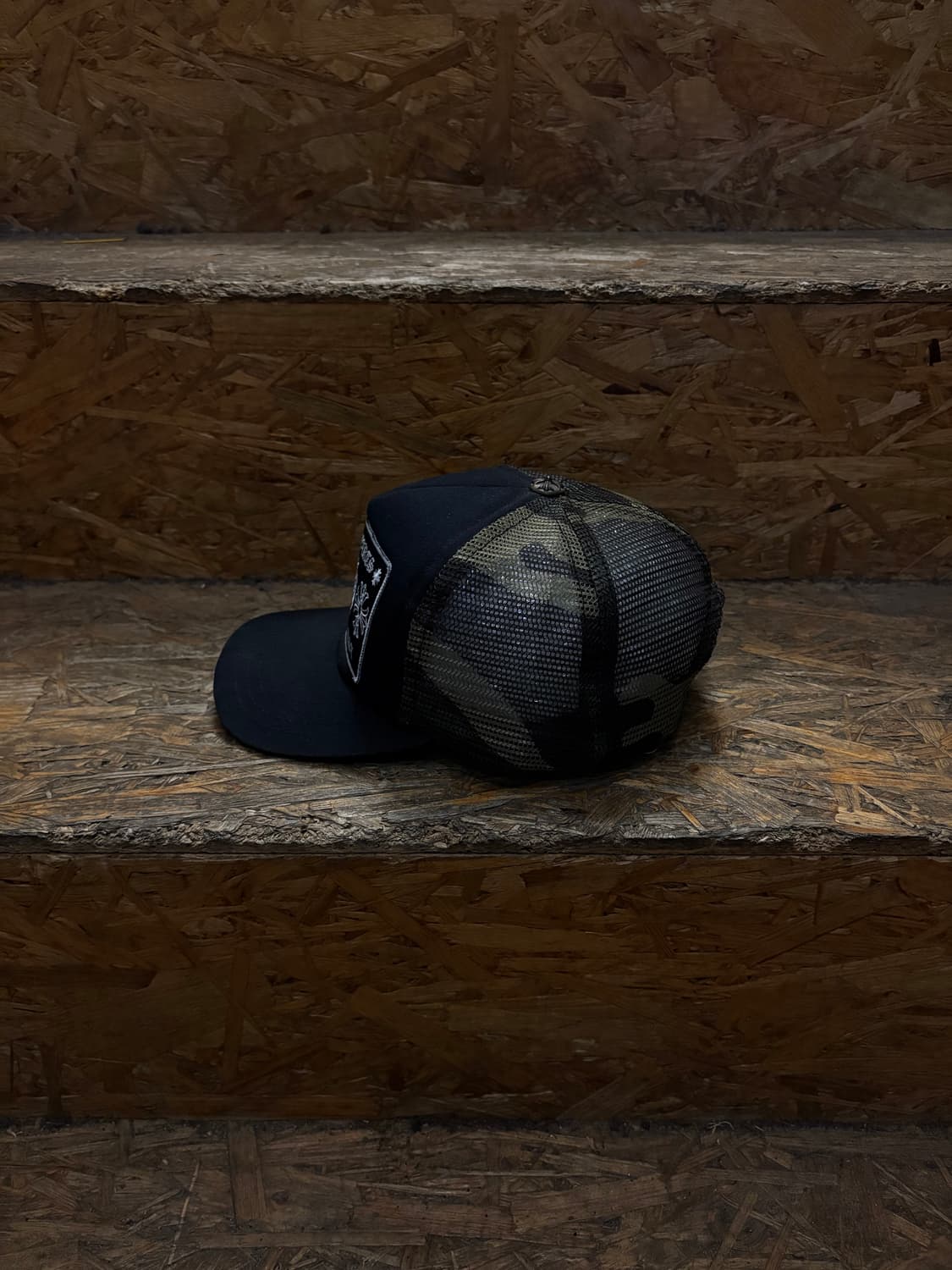 00s Chrome Hearts 크롬하츠 ch로고 카모 레이어드 메쉬캡 상품이미지3