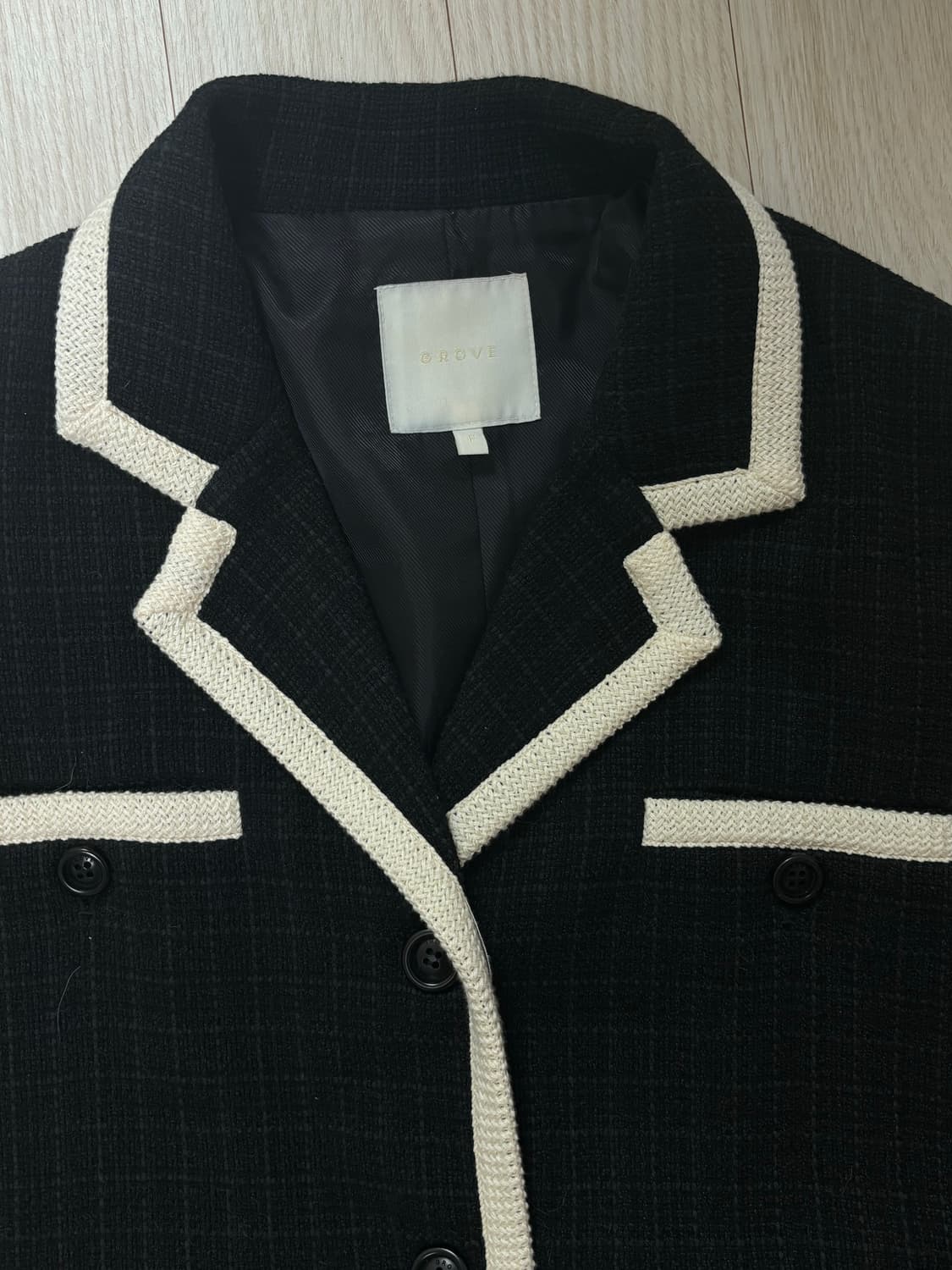 그로브스토어 21ss 코코자켓 블랙 상품이미지4