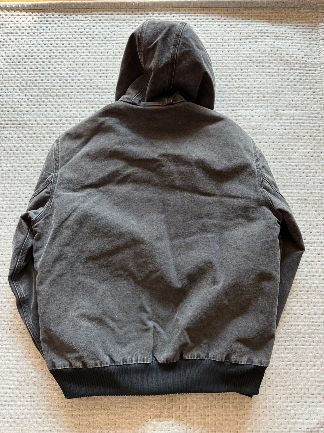 [M] 칼하트 j130 샌드스톤 덕 액티브 자켓 블랙 상품이미지2