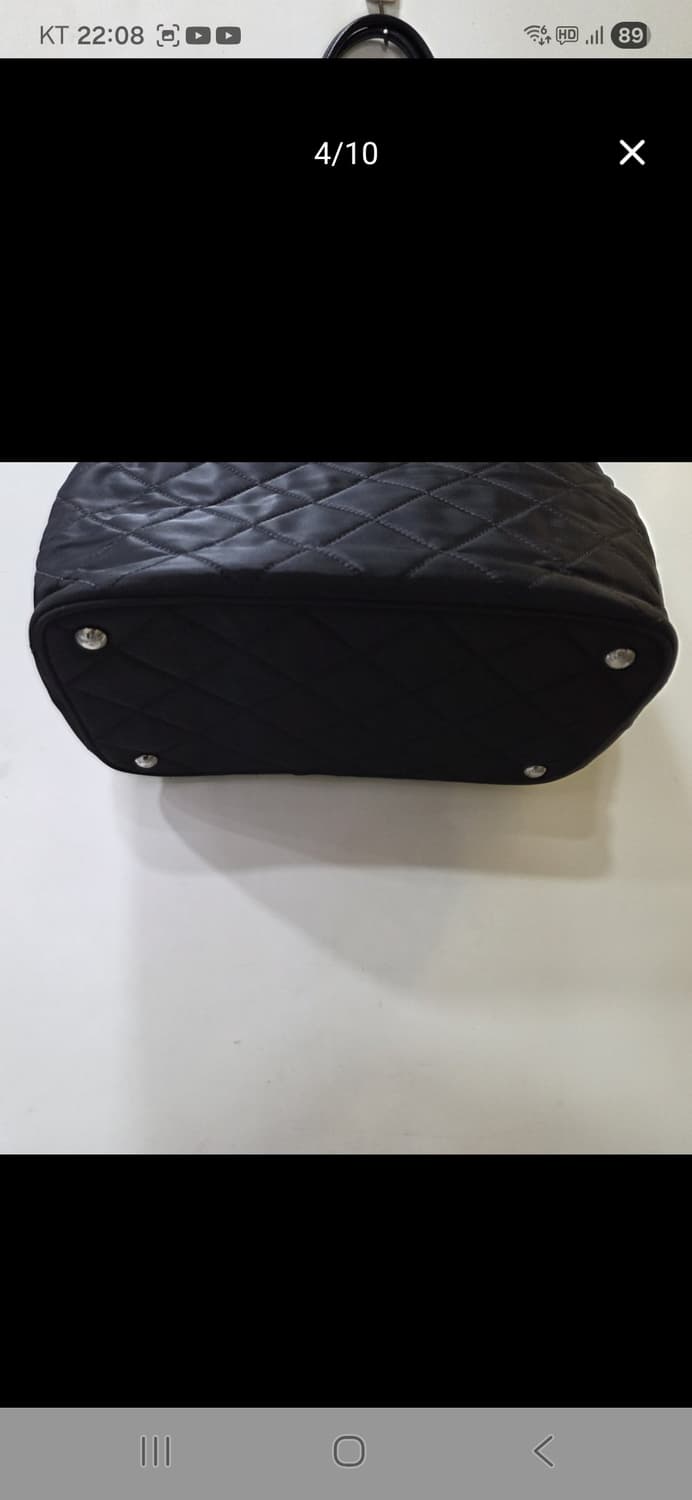 프라다 은장 체인 퀄팅 숄더 상품이미지4