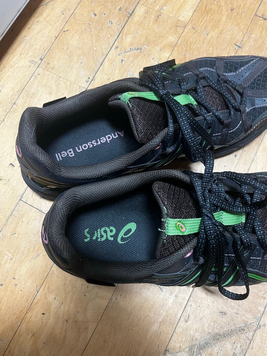 아식스 앤더슨벨 콜라보 젤 소노마 15-50 블랙/그린 285 상품이미지4