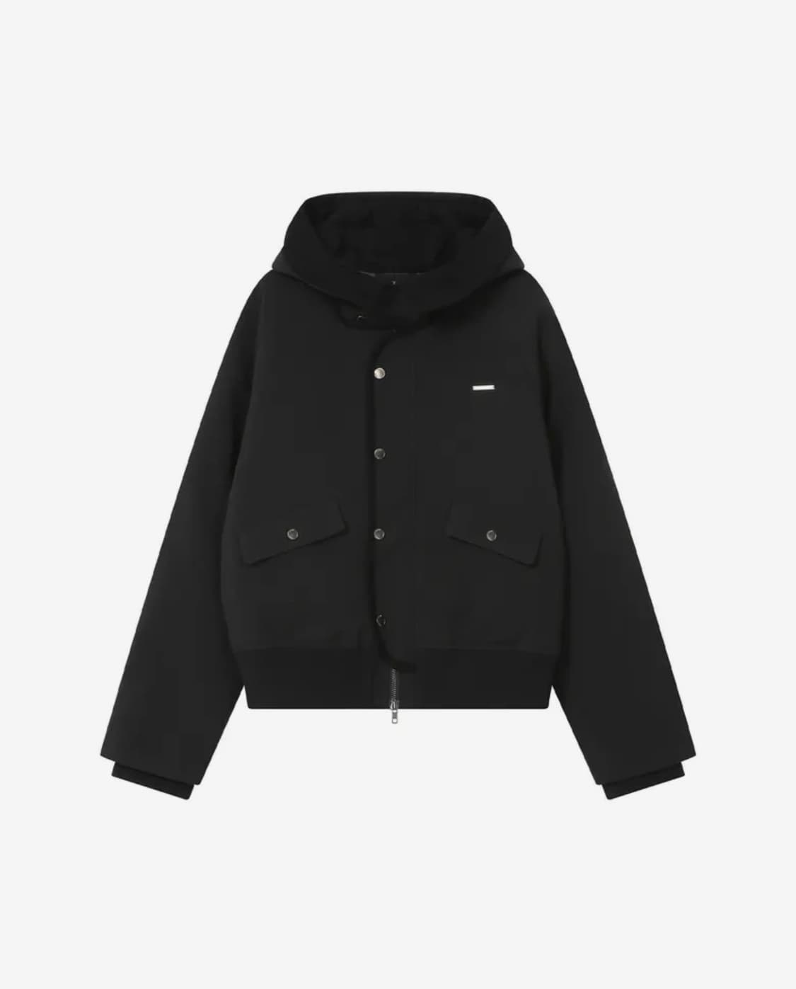Wellon bomber jacket BLACK 상품이미지1