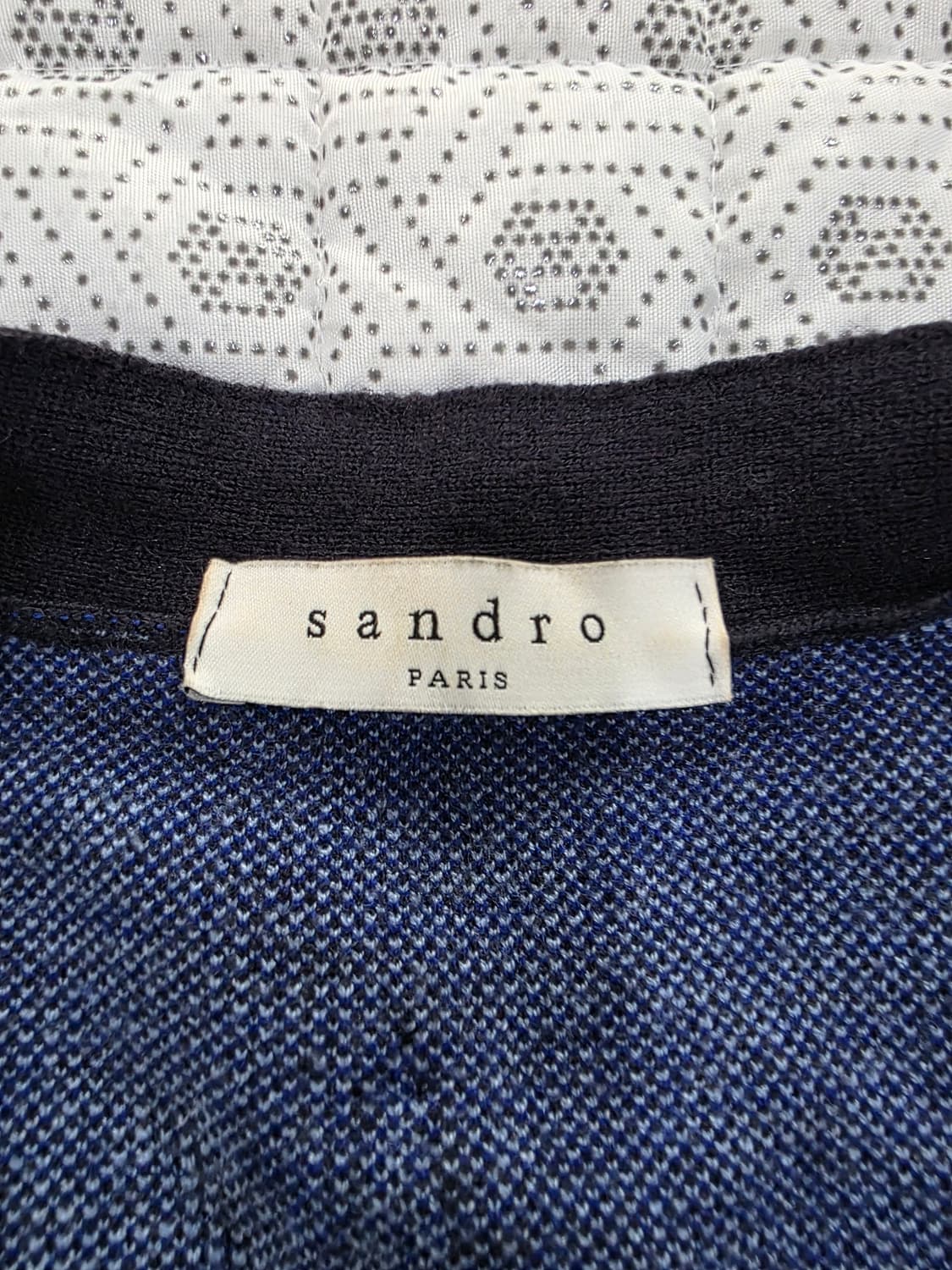 SANDRO 산드로 라이트닝 패턴 니트 가디건 Free 상품이미지7