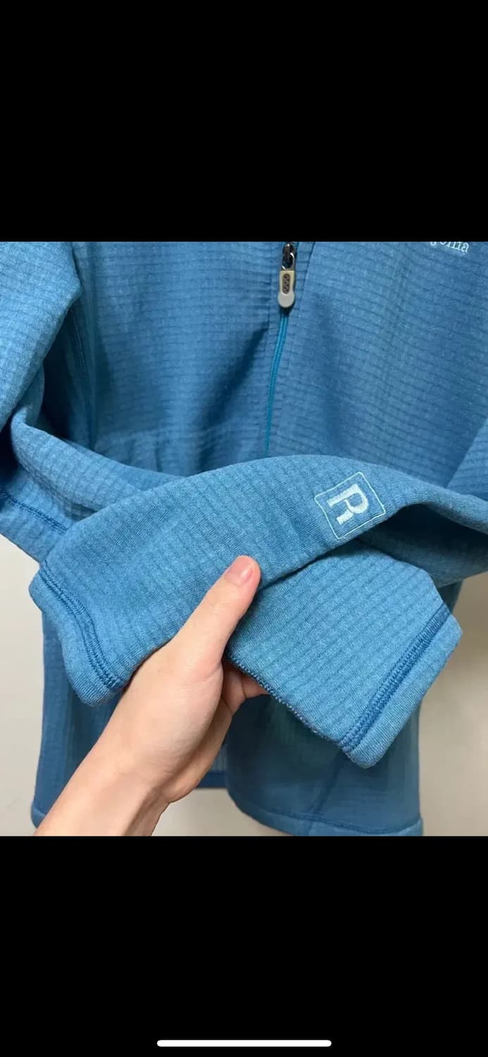 파타고니아 00s R1 플리스 집업 블루 m 상품이미지5